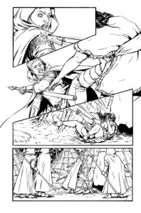 Page from Viking Queen: The Sleepers in Shadow