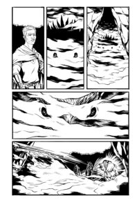 Page from Viking Queen: The Sleepers in Shadow